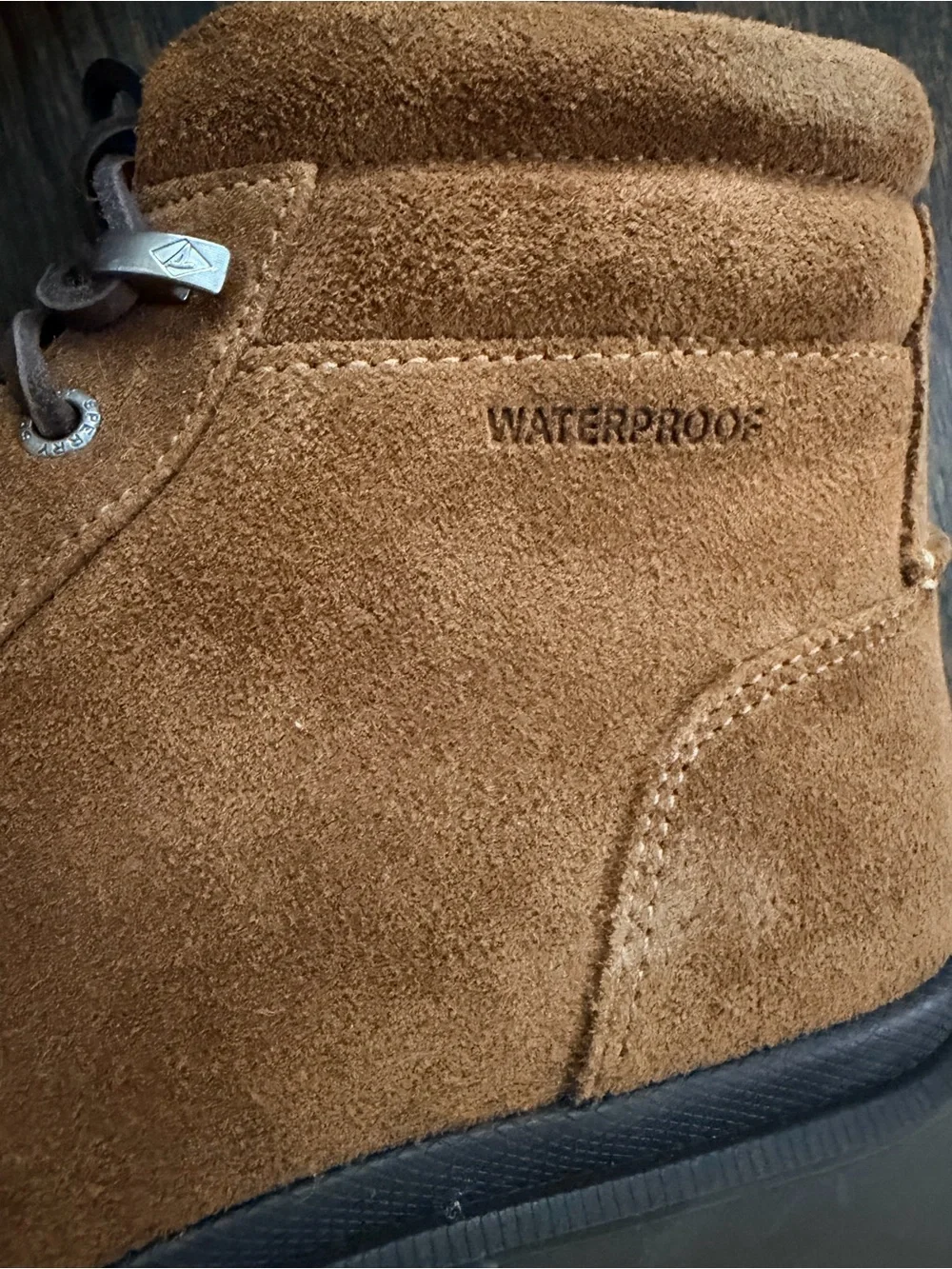 Sperry Men’s Suede Chukka Boots in Chestnut Brown
